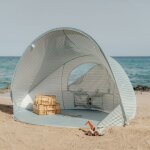 Tente de plage anti - uv fresh greens
