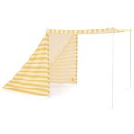 Tente de plage jaune Tente de plage jaune