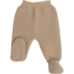 Pantalon en maille caramel (0 - 1 mois)