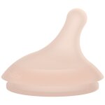 Lot de 2 t�tines anti - colique pour biberon zer�. zer� d�bit moyen - m medium