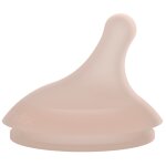 Lot de 2 t�tines anti - colique pour biberon zer�. zer� d�bit moyen - m deep