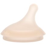 Lot de 2 t�tines anti - colique pour biberon zer�. zer� d�bit moyen - m light