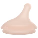 Lot de 2 t�tines anti - colique pour biberon zer�. zer� d�bit rapide - l medium