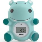 Thermomtre de bain et d'intrieur hippopotame