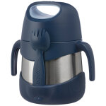 Bo�te � repas isotherme avec fourchette midnight (335 ml)