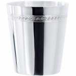 Timbale grecque personnalisable (mtal argent)