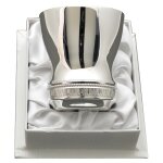 Timbale marie louise personnalisable (m�tal argent�) dans son coffret