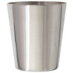 Timbale menton personnalisable (mtal argent)