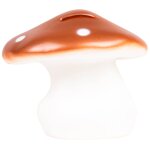 Tirelire champignon cuivre