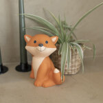 Tirelire c�sar orange (13 cm)