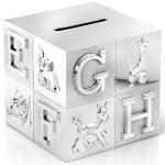 Tirelire cube alphabet