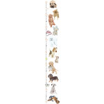Sticker toise puppy (120 cm)