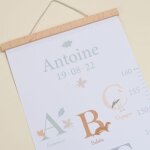 Toise abcdaire (personnalisable)
