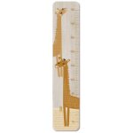 Toise en bois girafes isidore caramel