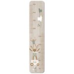 Toise en bois lapin doudou sauge