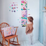 Toise avec stickers lac