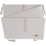 Tour de lit sense gris