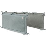 Tour de lit cosy knit sea green (pour lits 60 x 120 ou 70 x 140 cm)