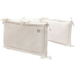 Tour de lit cloudy rib oatmeal (pour lits 60 x 120 ou 70 x 140 cm)