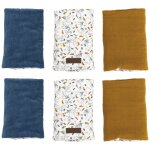 Tour de lit modulable au fil de l'eau (pour lis 60 x 120 ou 70 x 140 cm)