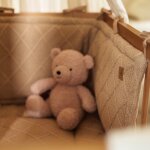 Tour de lit cosy knit biscuit (pour lits 60 x 120 ou 70 x 140 cm)