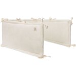 Tour de lit cosy knit ivory (pour lits 60 x 120 ou 70 x 140 cm)