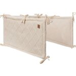 Tour de lit cosy knit oatmeal (pour lits 60 x 120 ou 70 x 140 cm)