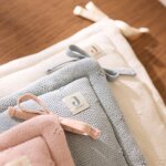 Tour de lit cosy knit wild rose (pour lits 60 x 120 ou 70 x 140 cm)