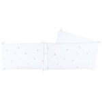 Tour de lit en gaze de coton bio brod�