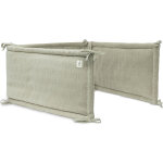 Tour de lit grain knit olive green (pour lit 60 x 120 ou 70 x 140 cm)
