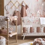 Tour de lit modulable et respirant clairi�re et mocha (10 �l�ments)