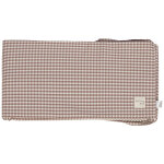 Tour de lit pralin� vichy rayures moka (120x60 cm)
