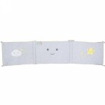 Tour de lit rversible demi lune (pour lits 60 x 120 ou 70 x 140 cm)