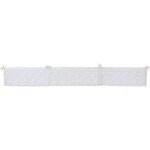 Tour de lit rose et lili (pour lits 60 x 120 ou 70 x 140 cm)