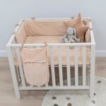 Tour de lit sense peach (pour lits 60 x 120 ou 70 x 140 cm)