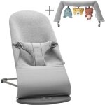 Transat bliss  balancement + arche de jeux amis doux 3d gris clair