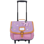 Trolley les fantaisies mila violet et rose (38 cm)