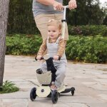 Trottinette go up baby 360 lights beige - taupe