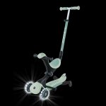 Trottinette go up deluxe lights eco - logic 360� pistache