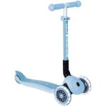 Trottinette junior foldable ecologic lights bleu cassis