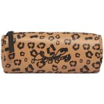 Trousse 1 compartiment tan leopard