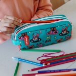 Trousse double compartiment disco roar