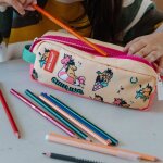 Trousse double compartiment unicorn