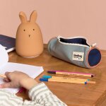 Trousse scolaire ronde mia sauge