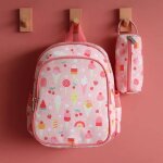 Trousse scolaire cr�me glac�e