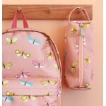 Trousse scolaire papillons