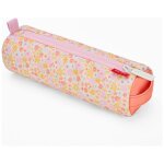 Trousse simple compartiment retro flowers