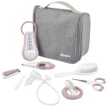 Trousse de toilette old pink (9 accessoires)