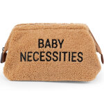 Trousse de toilette baby necessities teddy beige