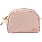 Trousse de toilette canvas rose poudr